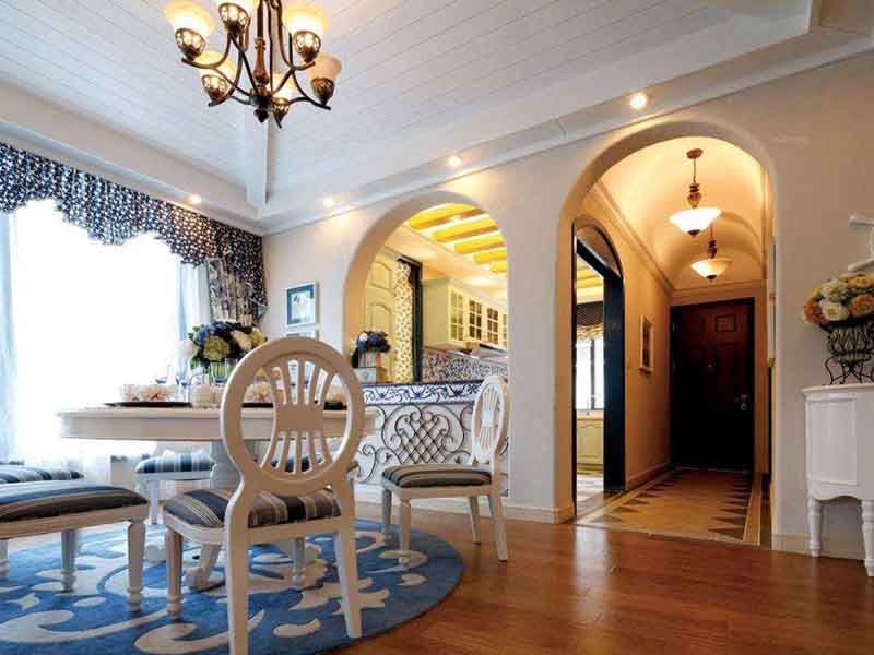 兩種適合別墅自然風(fēng)格裝修，美式和地中海都不錯(cuò)